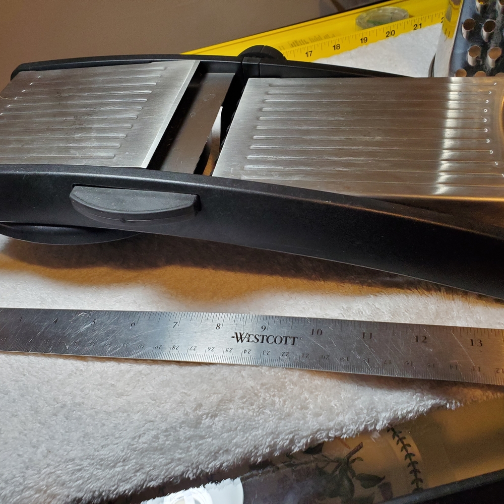 Black and Silver Mandoline Slicer